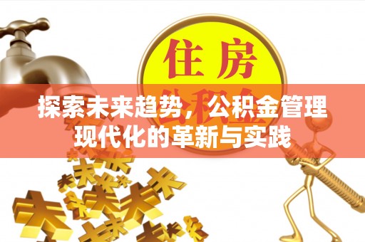登封探索未来趋势，公积金管理现代化的革新与实践
