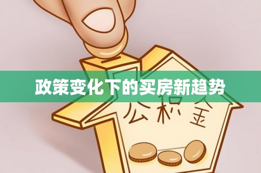 登封政策变化下的买房新趋势