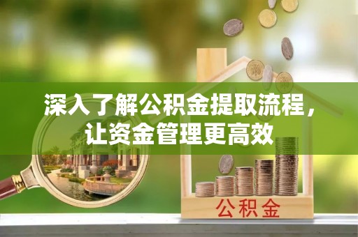 登封深入了解公积金提取流程，让资金管理更高效