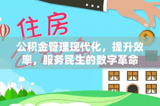 登封公积金管理现代化，提升效率，服务民生的数字革命
