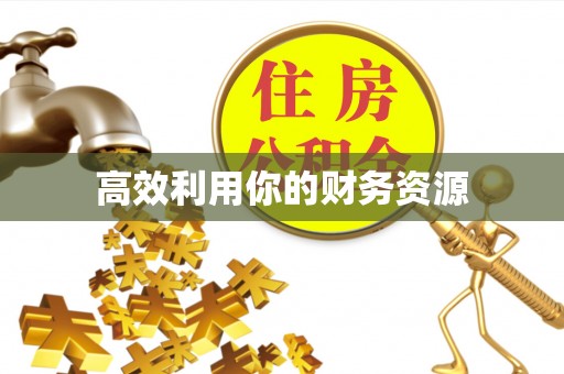 登封高效利用你的财务资源