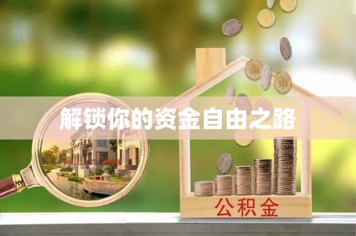 登封解锁你的资金自由之路