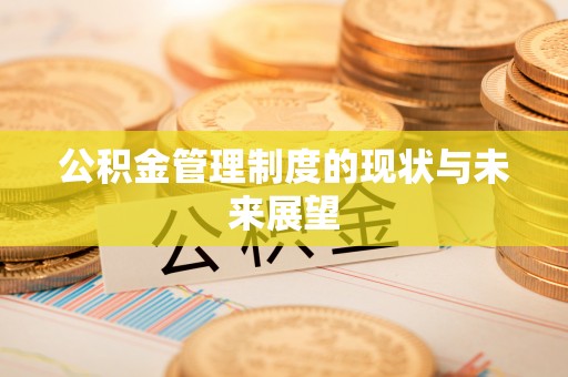 登封公积金管理制度的现状与未来展望